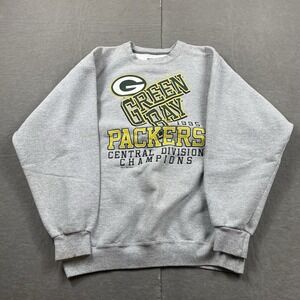 Vintage Green Bay Packers Sweater Mens XL Starter 90s 1995‎ Division Champs USA